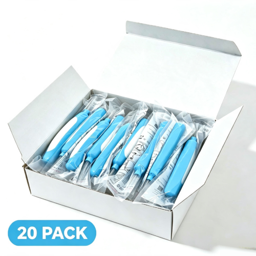 20 20-Pack , Non-Invasive , Soft & Disposable