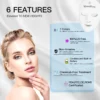 h j i asdfuo j        ——Red Light Therapy Mask for Face, 7+1 Colors LED Facial Skin Care Mask At Home, USB Rechargeable. Portable