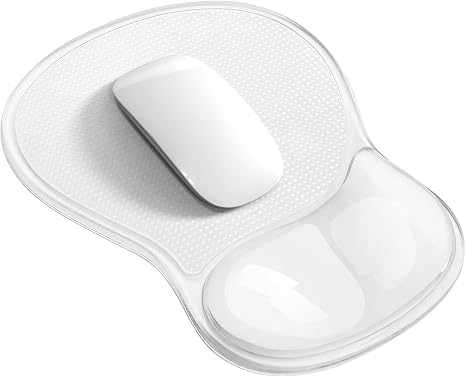 ErgoGel Mouse Pad – Gel Wrist Rest, Non-Slip PU Base, Washable