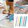 6 PCS Reusable Silicone Stirring Stick, Silicones Stirrings Sticks