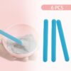 6 PCS Reusable Silicone Stirring Stick, Silicones Stirrings Sticks